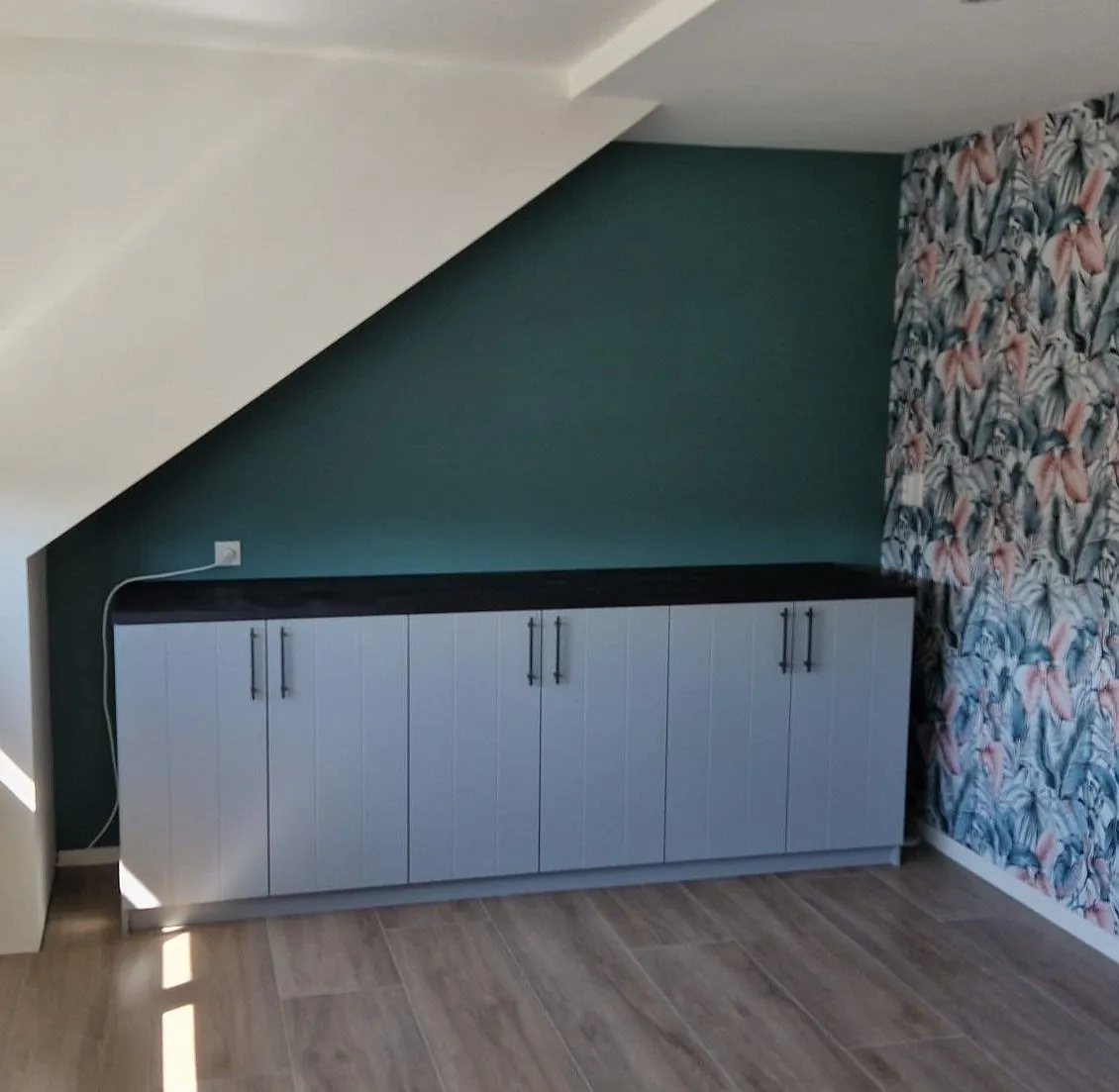 Dressoir op maat grijs - zwart