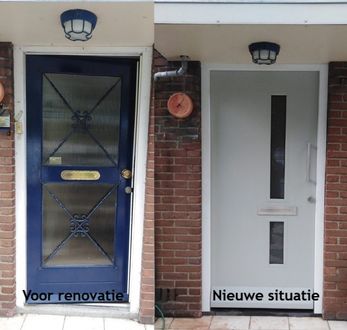 Buitendeur met montage modern in Papendrecht